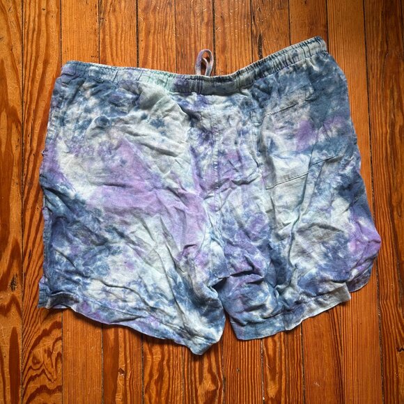 Alex Crane Bo Linen Shorts - Custom Dye - Size XL - Picture 2 of 3